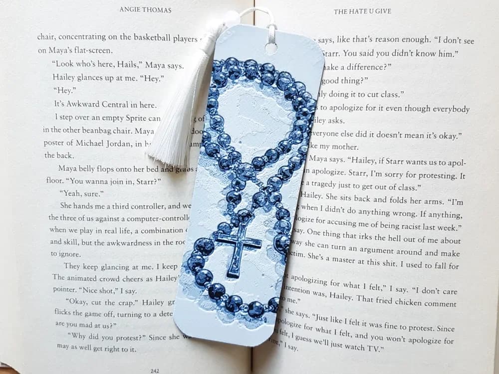Bookmark, Rosary Beads by Dame Jo HueForge model: Bookmark, Rosary Beads by Dame Jo