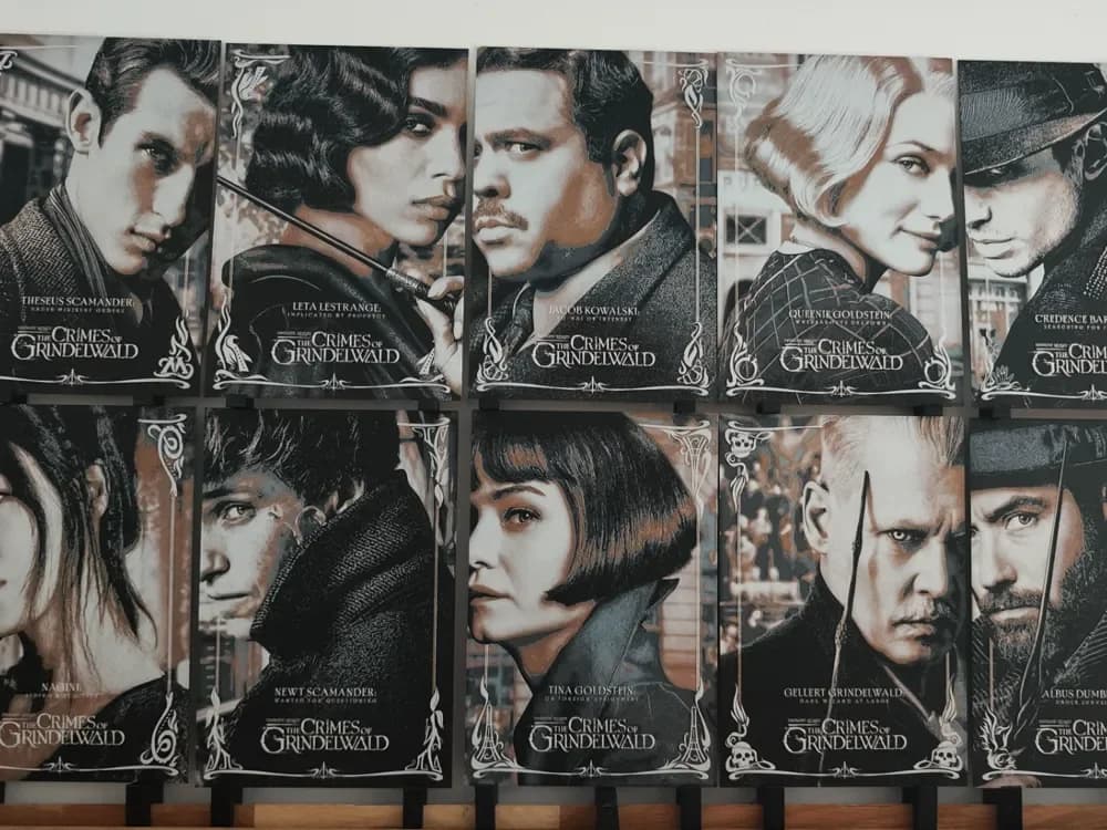 Poster set Fantastic beasts Crimes of Grindelwald Poster set Fantastic beasts Crimes of Grindelwald