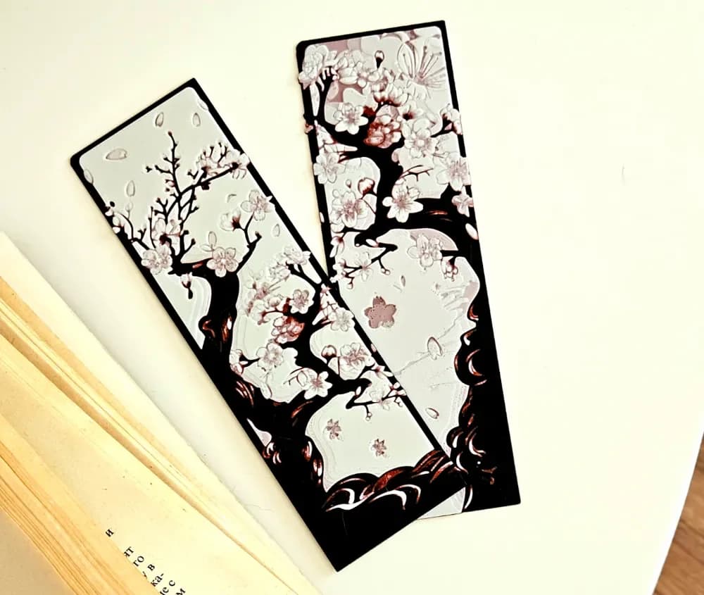 "Sakura Tree" - Bookmarks set "Sakura Tree" - Bookmarks set