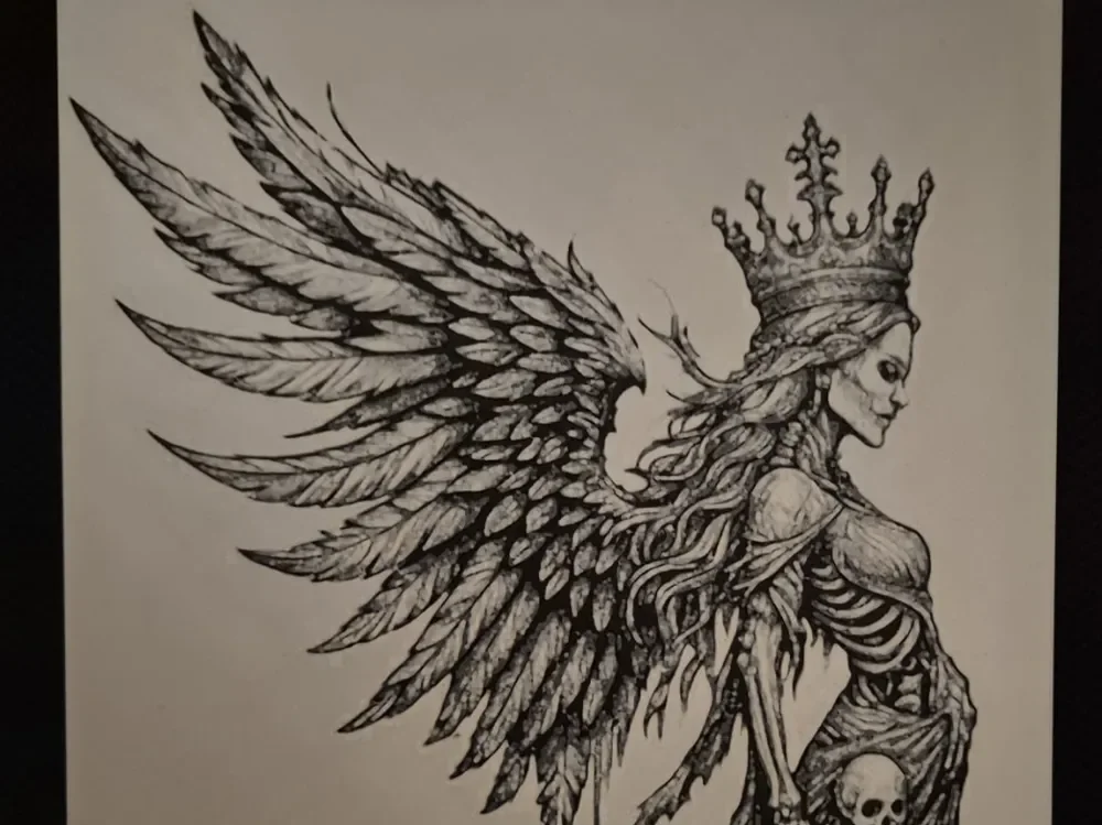 Skull Fairy hueforge by Buntsta HueForge model: Skull Fairy hueforge by Buntsta