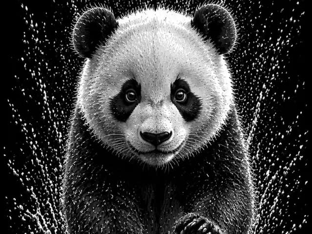 bookmark/collectible card panda EASY PRINT bookmark/collectible card panda EASY PRINT