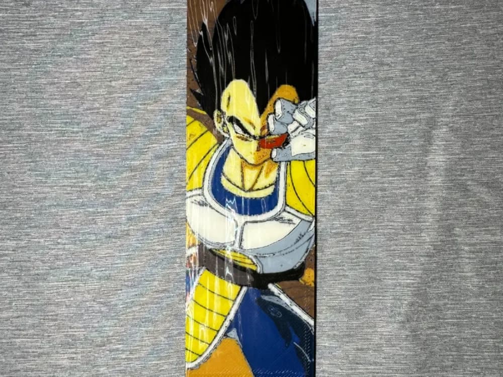 Vegeta Bookmark - Flatforge