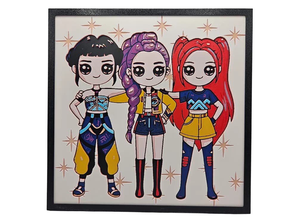 KPop Demon Hunters - Rumi, Zoey and Mira