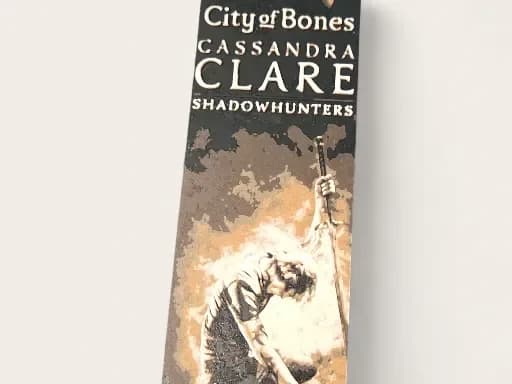 City of Bones Shadowhunters 50mm x 150mm Bookmark by MythicHue's HueForge model: City of Bones Shadowhunters 50mm x 150mm Bookmark by MythicHue's