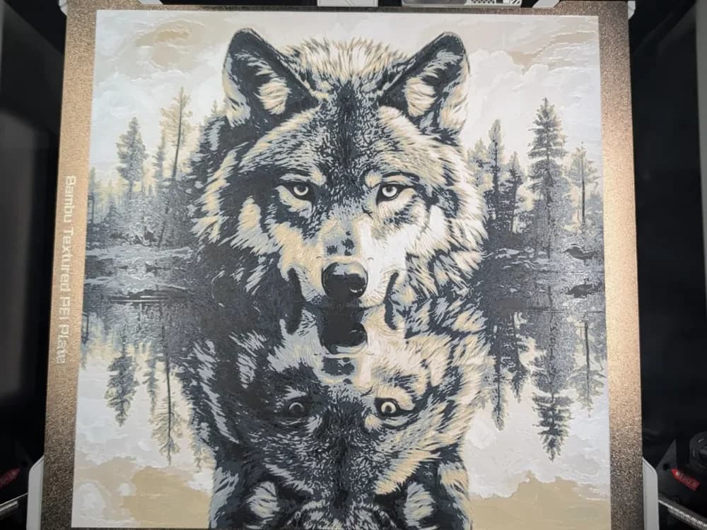 wolf Hueforge wolf Hueforge