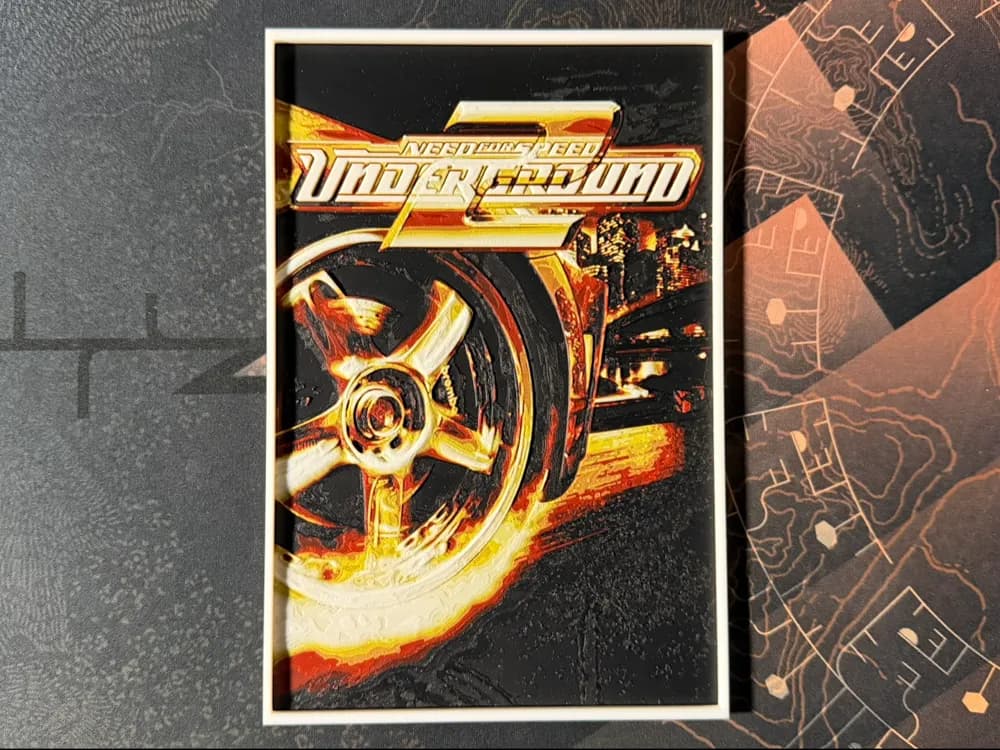 Need For Speed: Underground 2 - HueForge by ZorPrime7 HueForge model: Need For Speed: Underground 2 - HueForge by ZorPrime7