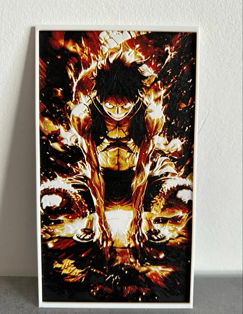 LUFFY ONE PIECE HUEFORGE INSANE HAKI LUFFY ONE PIECE HUEFORGE INSANE HAKI