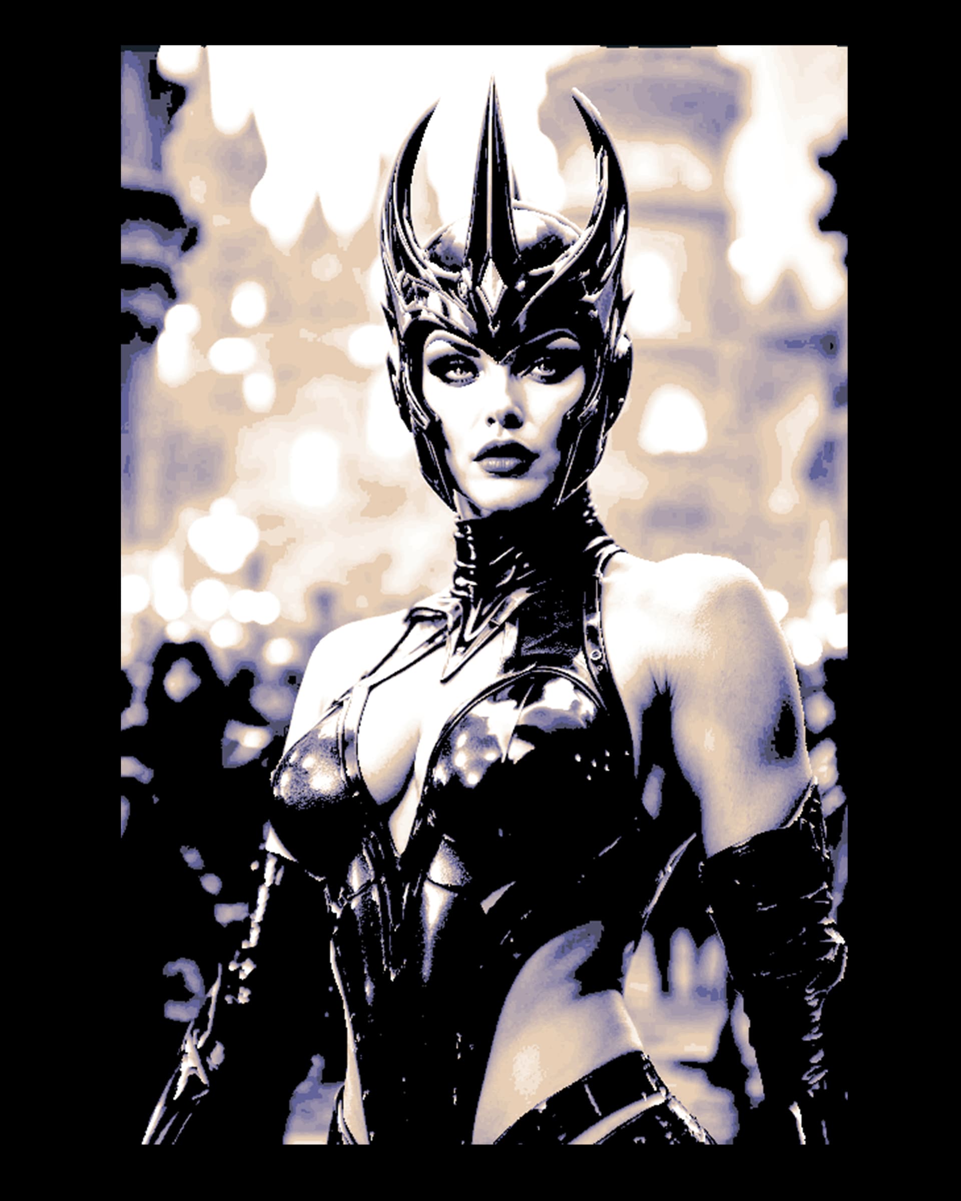 Fanart depiction of Villain Evil-Lyn from Master of the Universe Fanart depiction of Villain Evil-Lyn from Master of the Universe