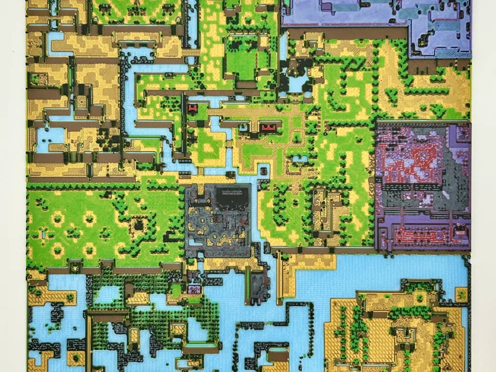 Oracle of Ages Labrynna Present Map HueForge Oracle of Ages Labrynna Present Map HueForge