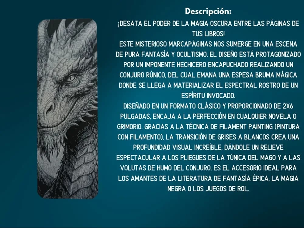 Dark Dragon Bookmark by FYTY112 HueForge model: Dark Dragon Bookmark by FYTY112