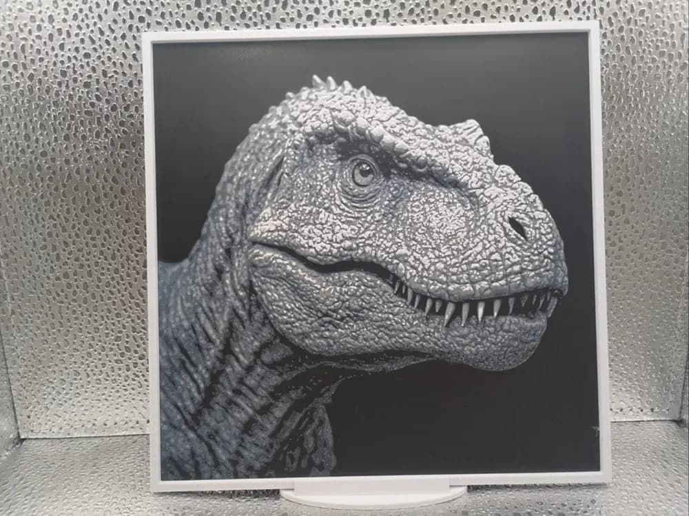 Allosaurus hueforge by Borishotch Industries HueForge model: Allosaurus hueforge by Borishotch Industries