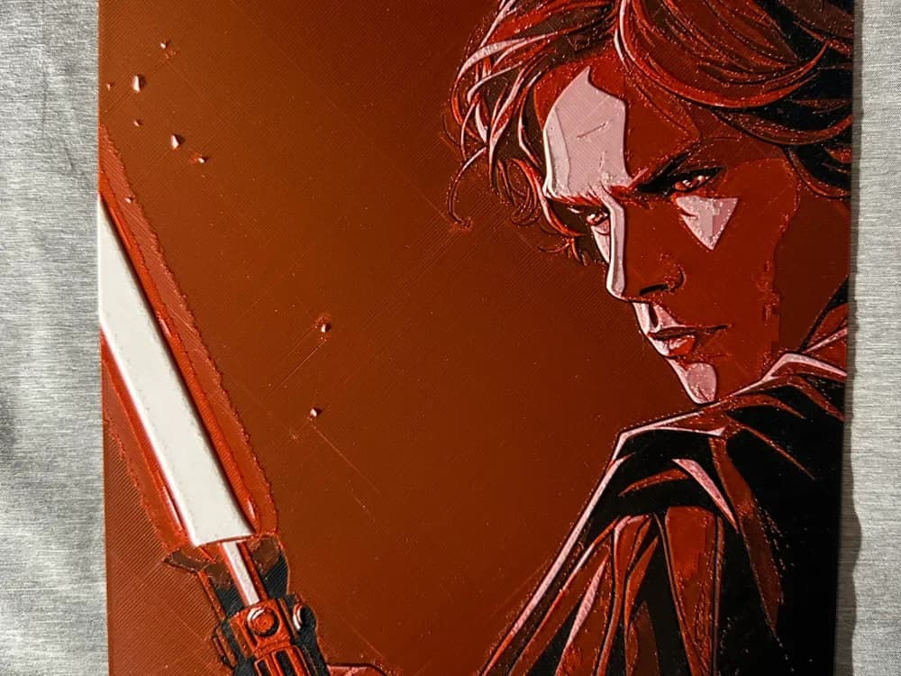 Anakin Skywalker Hueforge by Hey Ben HueForge model: Anakin Skywalker Hueforge by Hey Ben