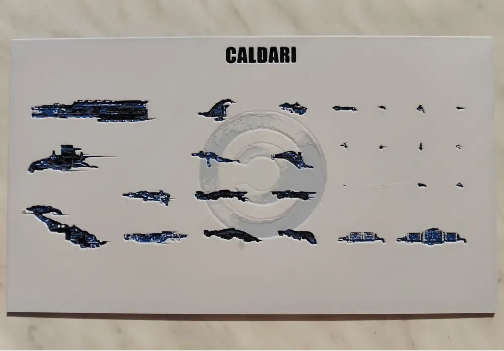 Caldari ships - EVE Online - Hueforge