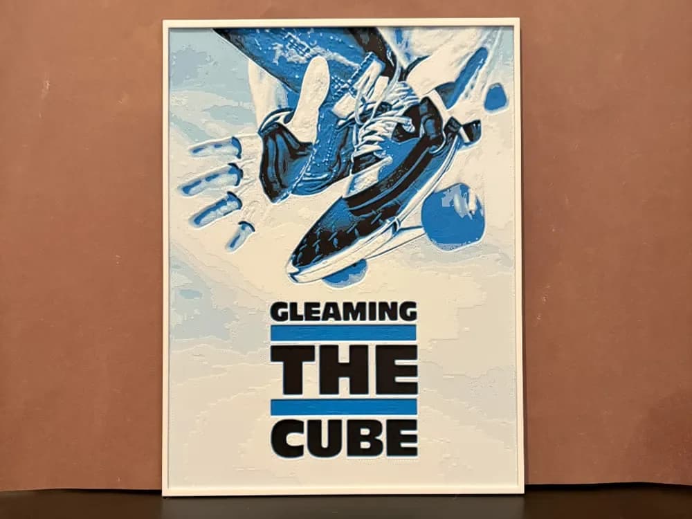 Gleaming the Cube by Estiv HueForge model: Gleaming the Cube by Estiv