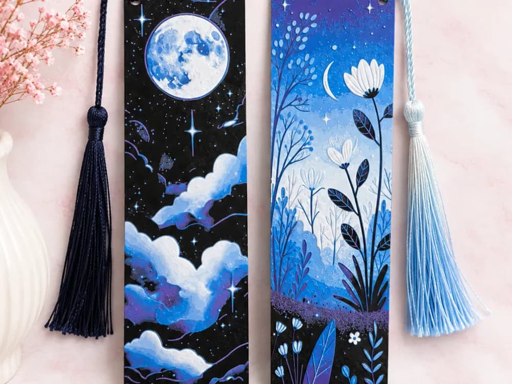 Twilight Bookmarks by EDesign HueForge model: Twilight Bookmarks by EDesign