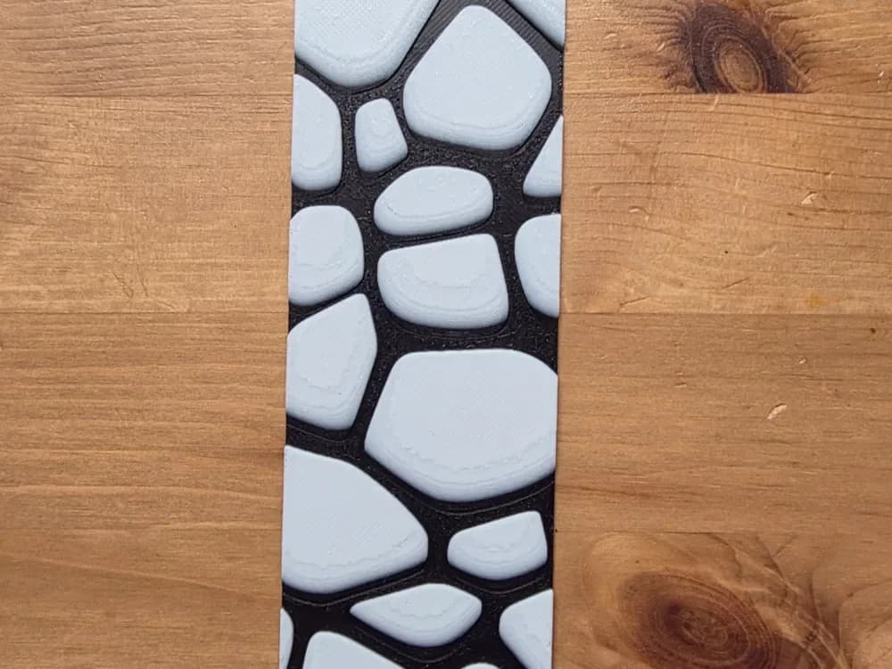 Stone Bookmark by Morganja HueForge model: Stone Bookmark by Morganja