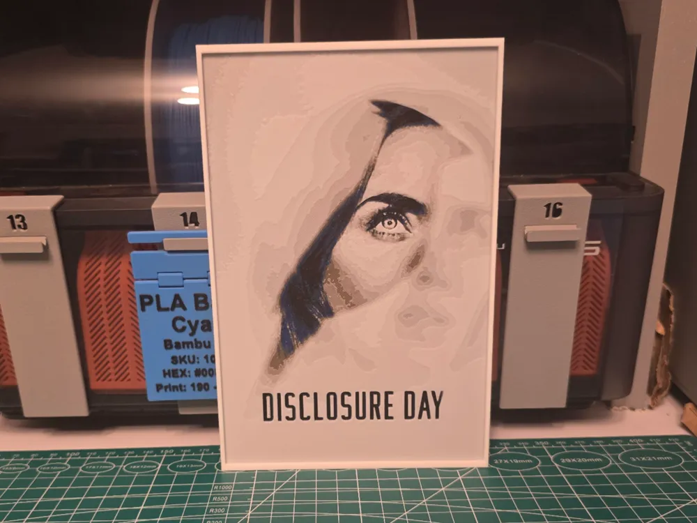 Disclosure Day Movie Poster - Hueforge Art Disclosure Day Movie Poster - Hueforge Art