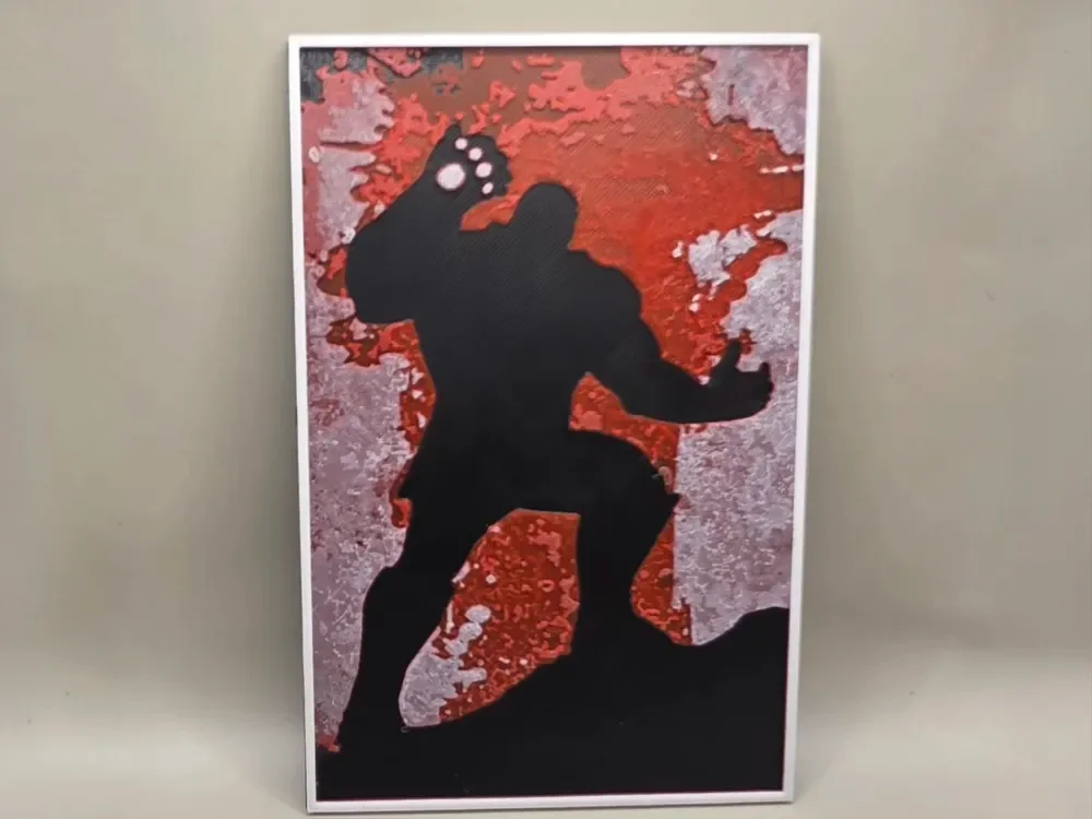 Thanos Vintage - HueForge Thanos Vintage - HueForge