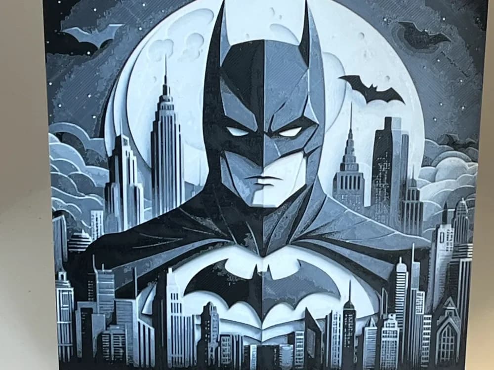 batman hueforge by Morganja HueForge model: batman hueforge by Morganja