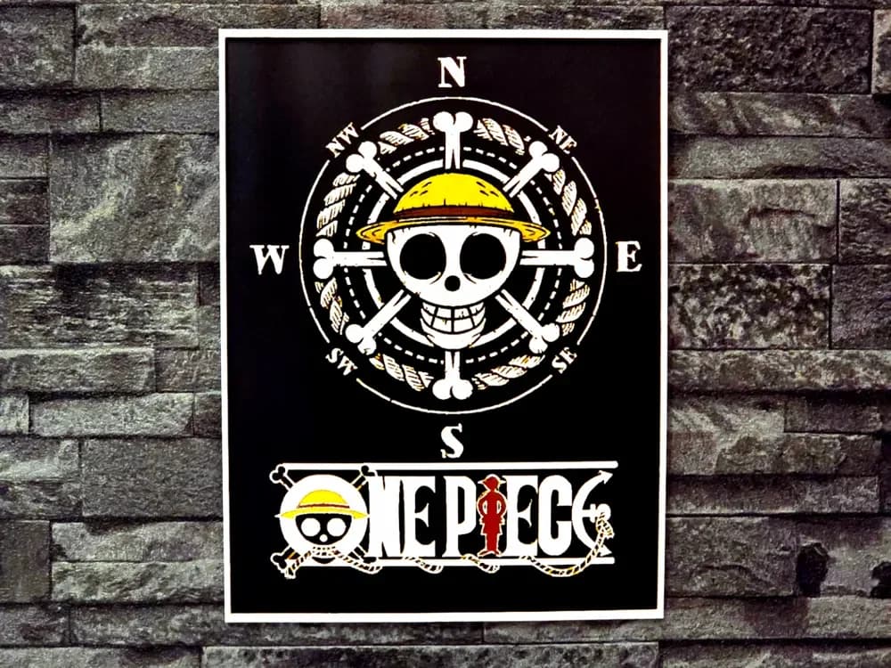 Hueforge One Piece 4 colors by StefBull85 HueForge model: Hueforge One Piece 4 colors by StefBull85