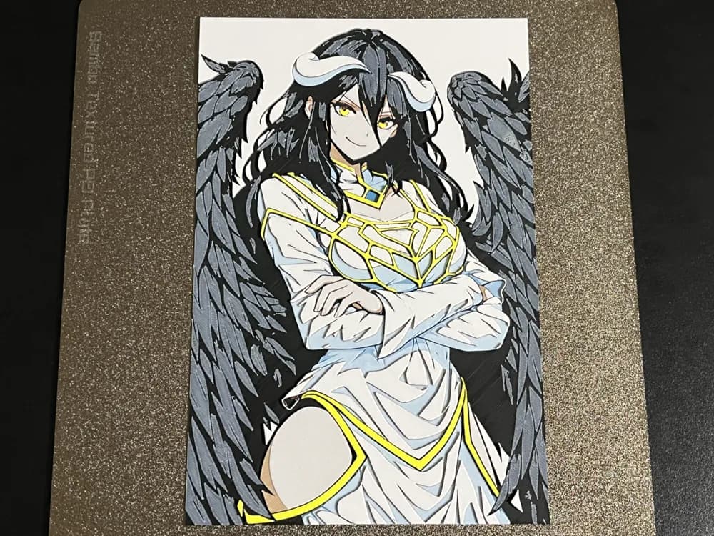 Albedo Overlord Hueforge by FantasyZ HueForge model: Albedo Overlord Hueforge by FantasyZ