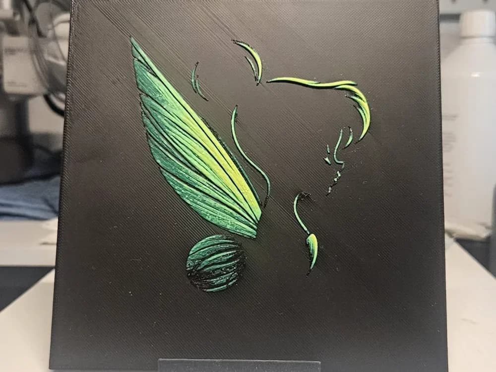 Tinkerbell by Mano's 3d_Art HueForge model: Tinkerbell by Mano's 3d_Art