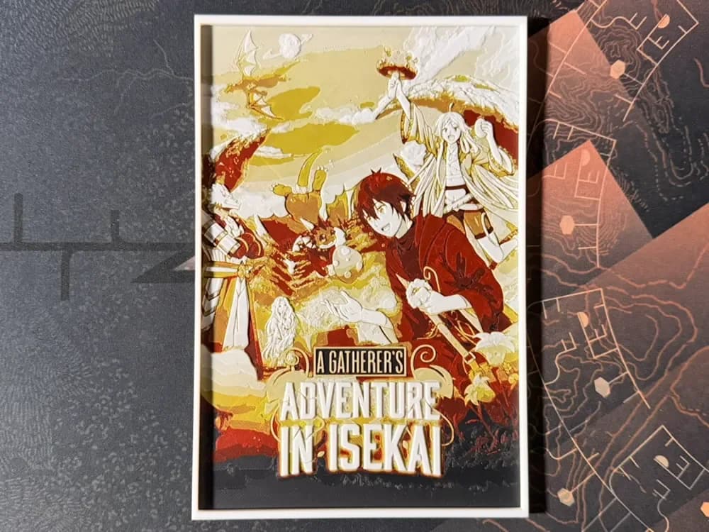 A Gatherer's Adventure in Isekai - HueForge by ZorPrime7 HueForge model: A Gatherer's Adventure in Isekai - HueForge by ZorPrime7