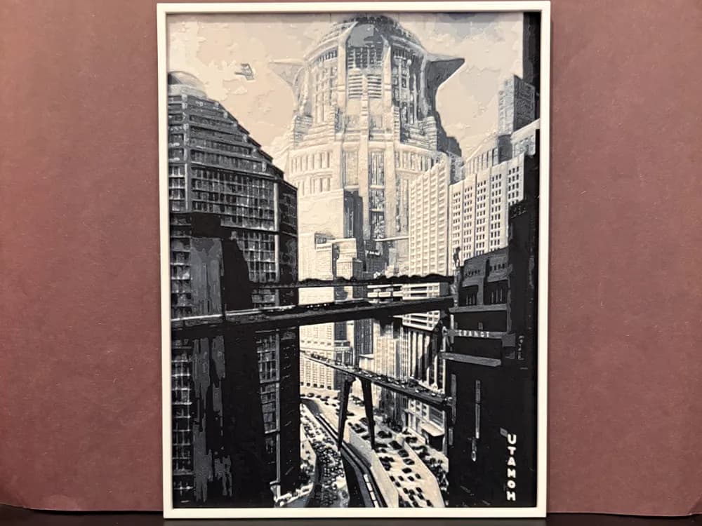 Metropolis - Skyline Hueforge Metropolis - Skyline Hueforge