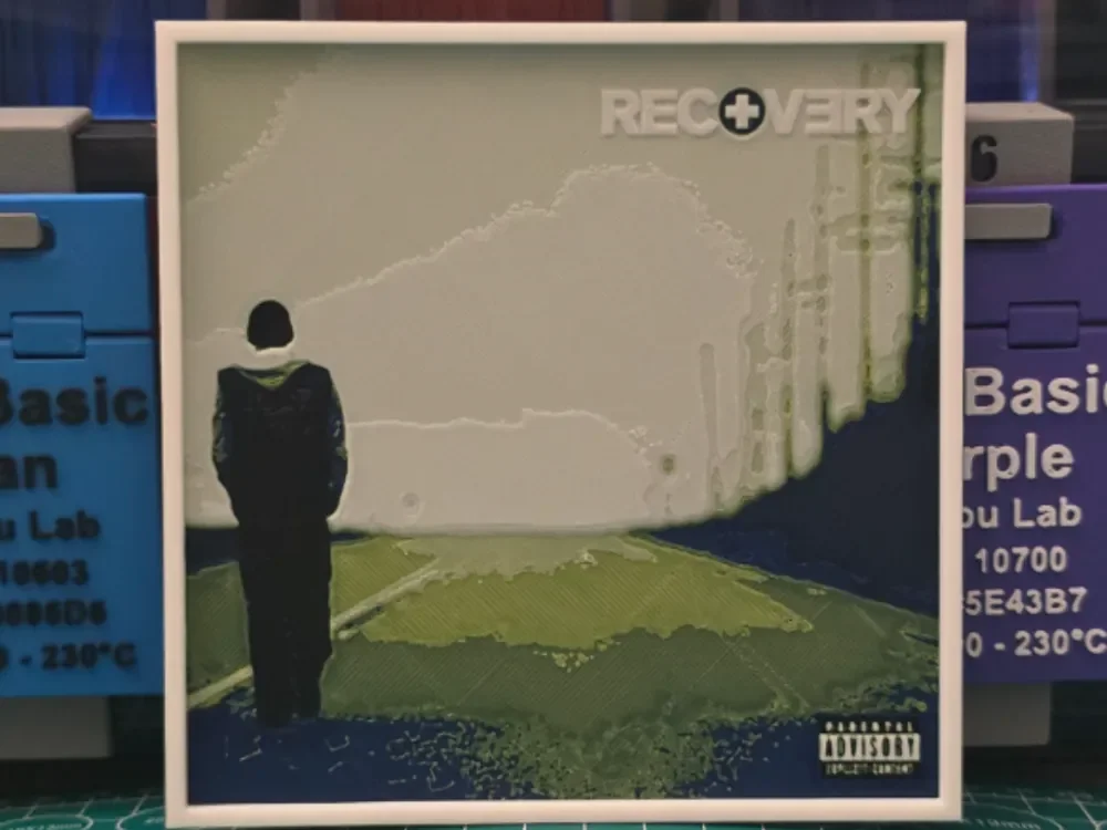 Eminem "Recovery" Album - Hueforge Art