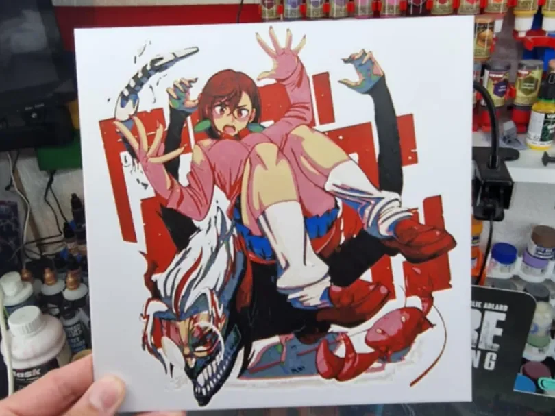 Dandadan Hueforge - Momo & Okarun Dandadan Hueforge - Momo & Okarun