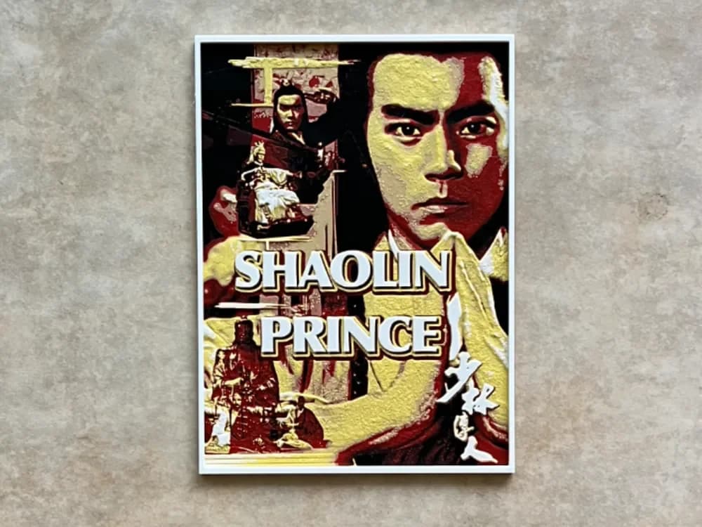 Shaolin Prince (Death Mask of the Ninja) Hueforge by Estiv HueForge model: Shaolin Prince (Death Mask of the Ninja) Hueforge by Estiv