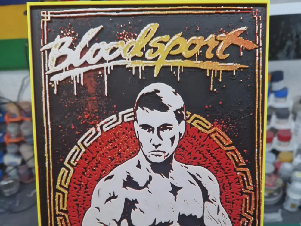 Bloodsport Hueforge by Dakiren HueForge model: Bloodsport Hueforge by Dakiren