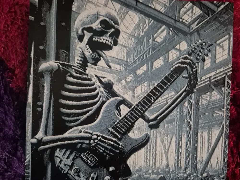 skelly guitar hueforge 2 by Buntsta HueForge model: skelly guitar hueforge 2 by Buntsta