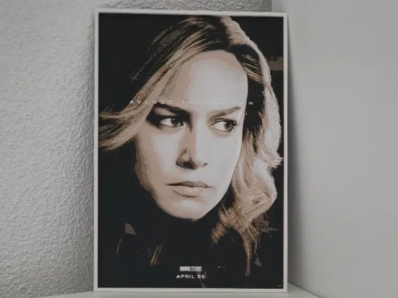 Avengers Endgame Captain Marvel Hueforge 162x240 by RIVY3Dprint HueForge model: Avengers Endgame Captain Marvel Hueforge 162x240 by RIVY3Dprint
