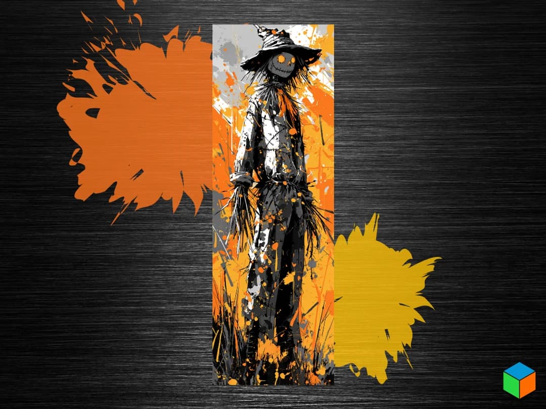 🎃🧡 New Drop — Scarecrow 🧡🎃 by 3D Prints By Vic HueForge model: 🎃🧡 New Drop — Scarecrow 🧡🎃 by 3D Prints By Vic