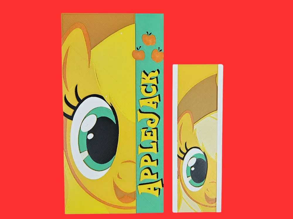 Applejack by BusyKikiBee HueForge model: Applejack by BusyKikiBee