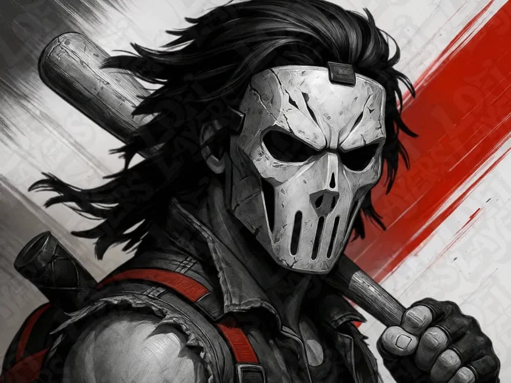 Casey Jones Hueforge by LoFi Layers HueForge model: Casey Jones Hueforge by LoFi Layers