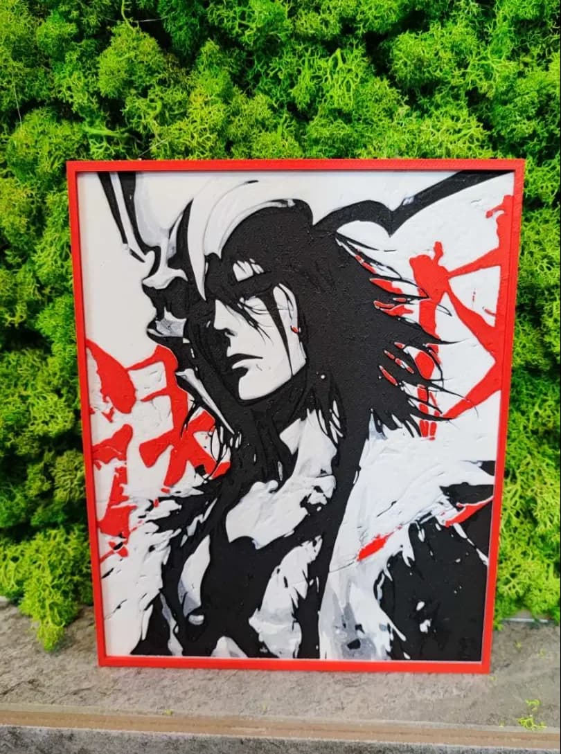 Ulquiorra Art by Garuda3D HueForge model: Ulquiorra Art by Garuda3D