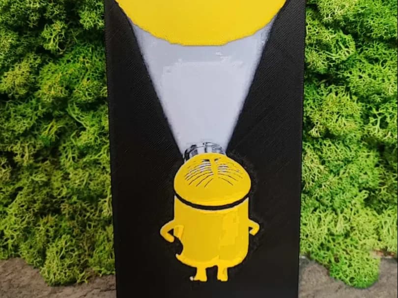 Funny Minion by Garuda3D HueForge model: Funny Minion by Garuda3D