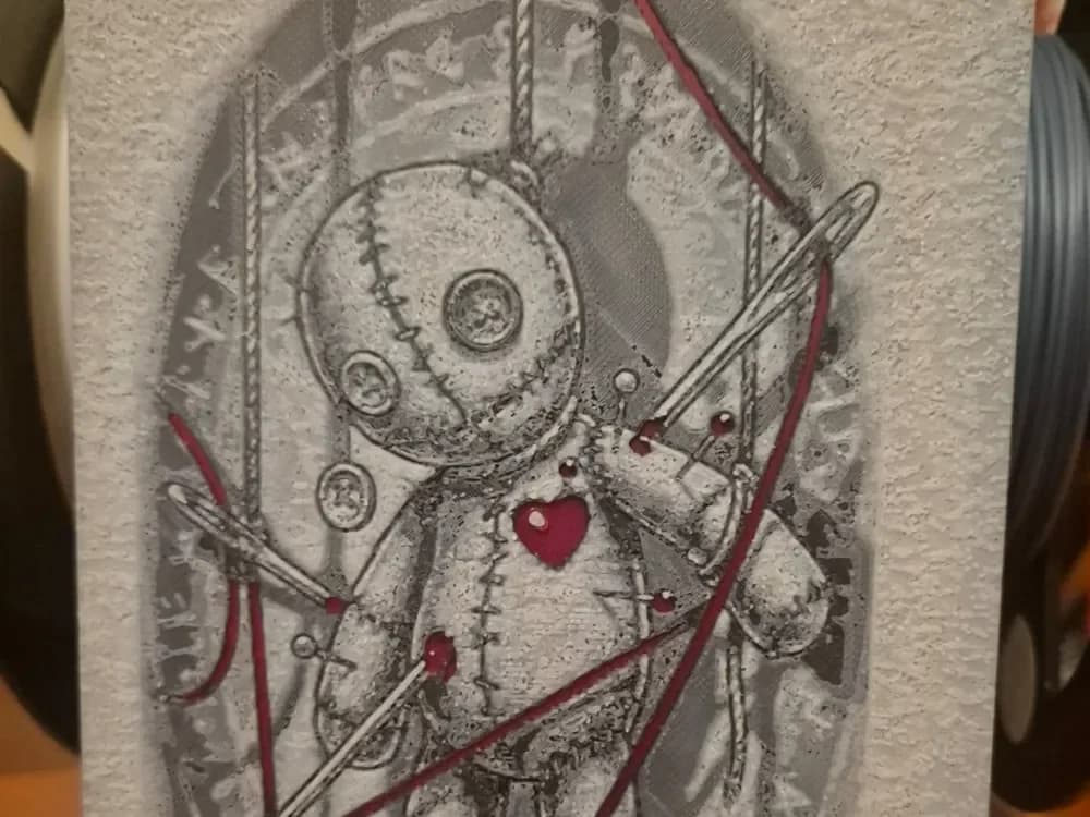 voodoo doll hueforge by Buntsta HueForge model: voodoo doll hueforge by Buntsta