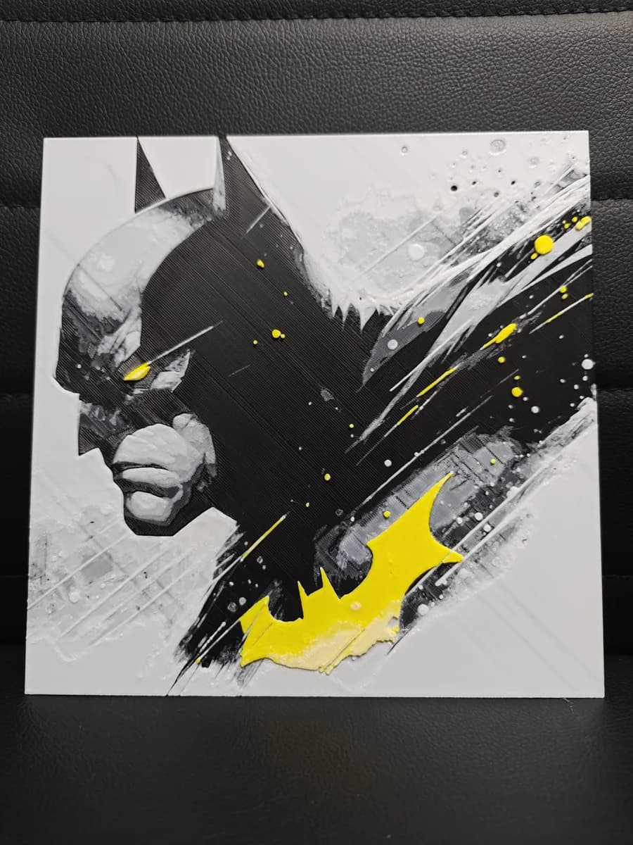 Batman by TheHueforgeLady HueForge model: Batman by TheHueforgeLady