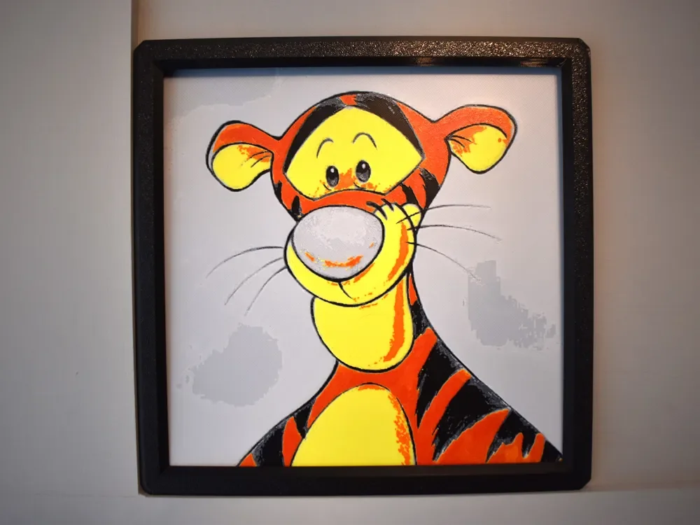 HueForge model: TIGGER Hueforge by Chris B