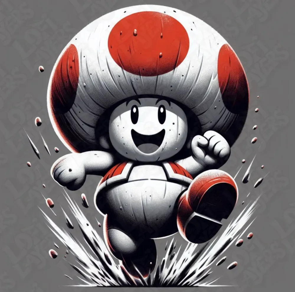 Toad Hueforge by LoFi Layers HueForge model: Toad Hueforge by LoFi Layers