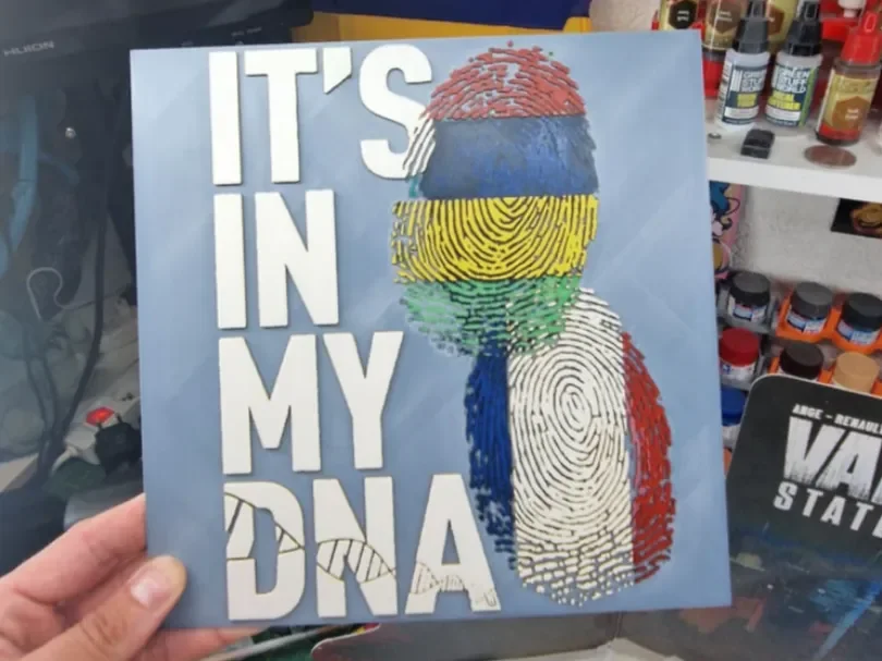 ADN Hueforge - Mauritian French by Dakiren HueForge model: ADN Hueforge - Mauritian French by Dakiren