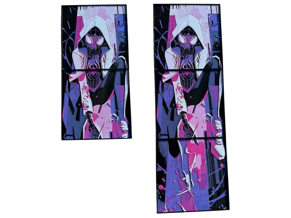 HueForge model: Ghost Spider - Hueforge - 600x200mm by Canadian Gamer