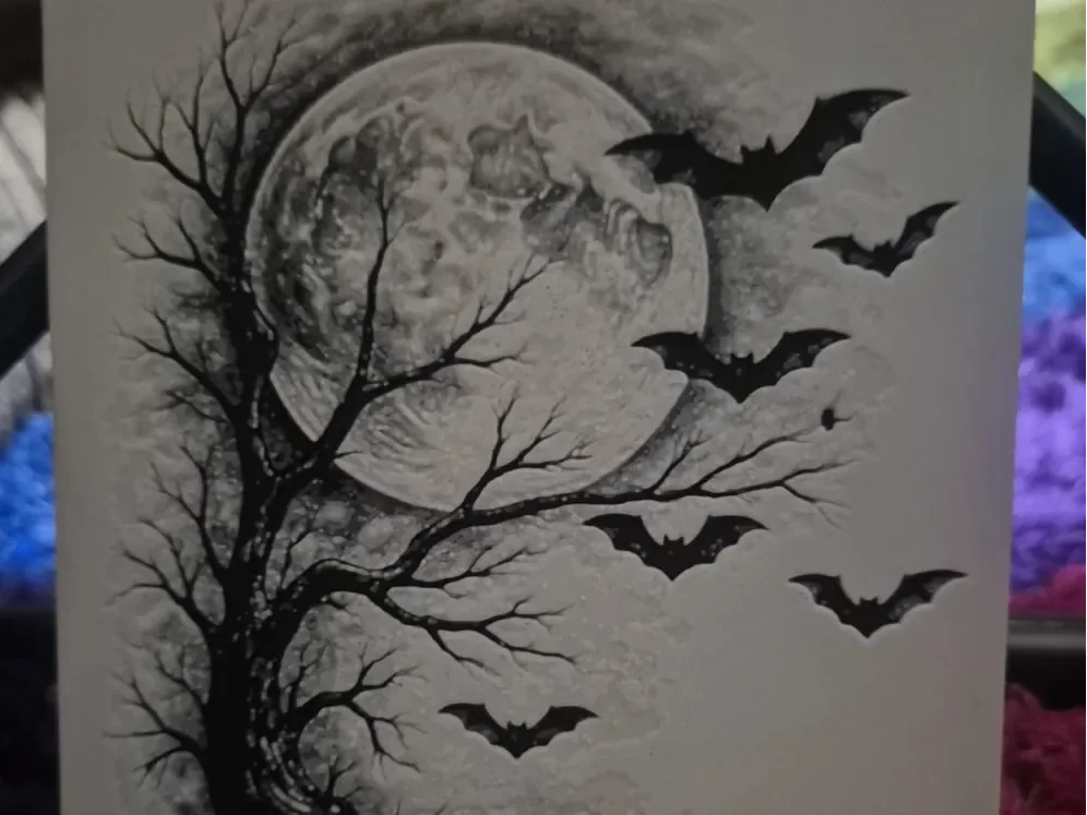moonlit bats hueforge by Buntsta HueForge model: moonlit bats hueforge by Buntsta