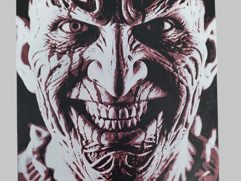 Freddy Krueger Horror Hueforge by 3DNesy HueForge model: Freddy Krueger Horror Hueforge by 3DNesy