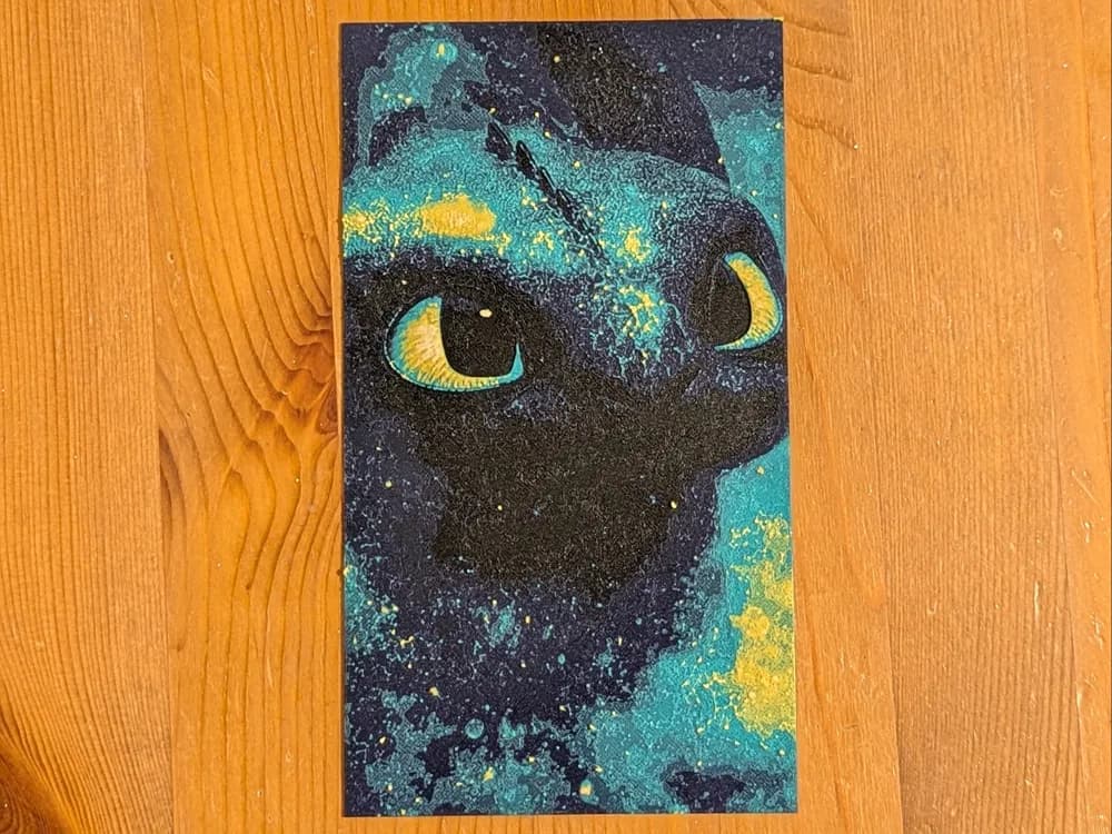 Staring Toothless - Green Edition Staring Toothless - Green Edition