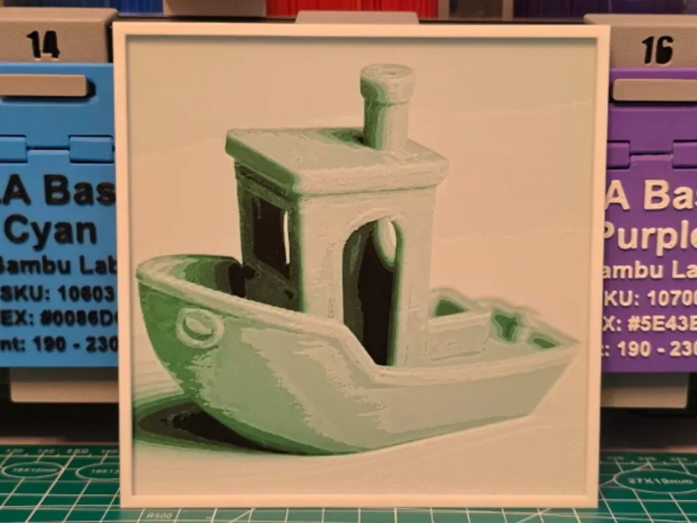 HueForge model: Benchy Hueforge Art by Lumpy3D