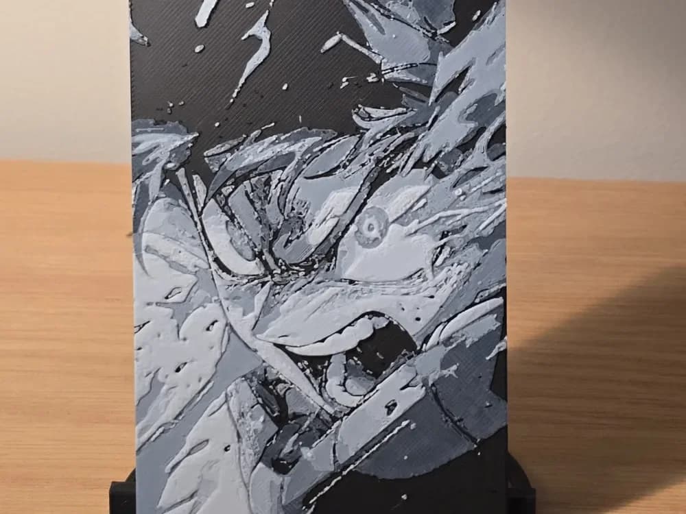 Hueforge - My Hero Academia - Izuku Midoriya 1 by FxD | Function-X-Design HueForge model: Hueforge - My Hero Academia - Izuku Midoriya 1 by FxD | Function-X-Design